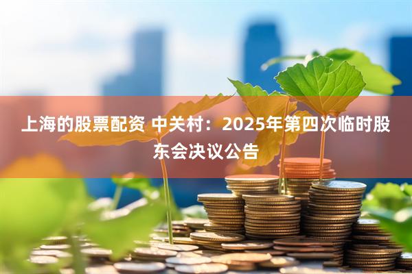 上海的股票配资 中关村：2025年第四次临时股东会决议公告