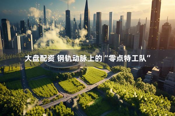 大盘配资 钢轨动脉上的“零点特工队”